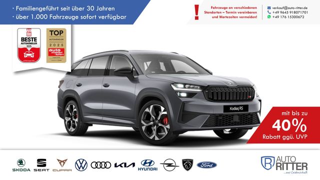 Skoda Kodiaq RS ACC|HuD|Stand-Hzg|AHK|RFK|PANO|LED|…