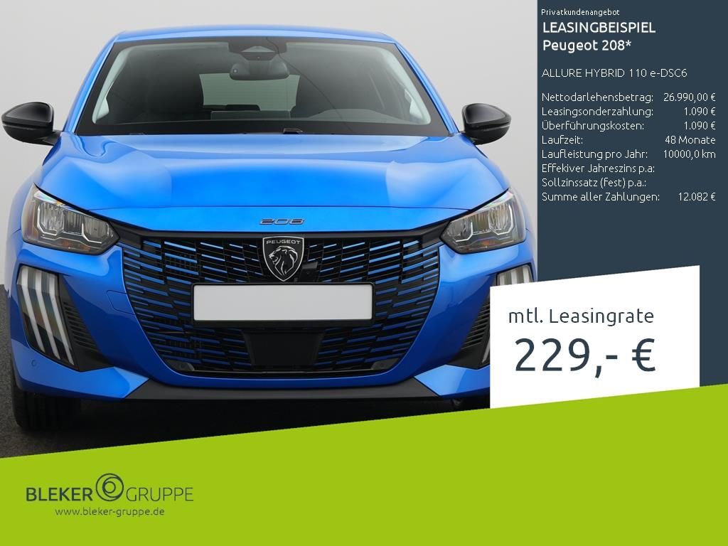 Peugeot 208 ALLURE HYBRID 110 e-DSC6