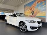 BMW 220i Cabrio Sport Line KAM+KOMF+LEDer+HARM+DAB+ - BMW 220: D