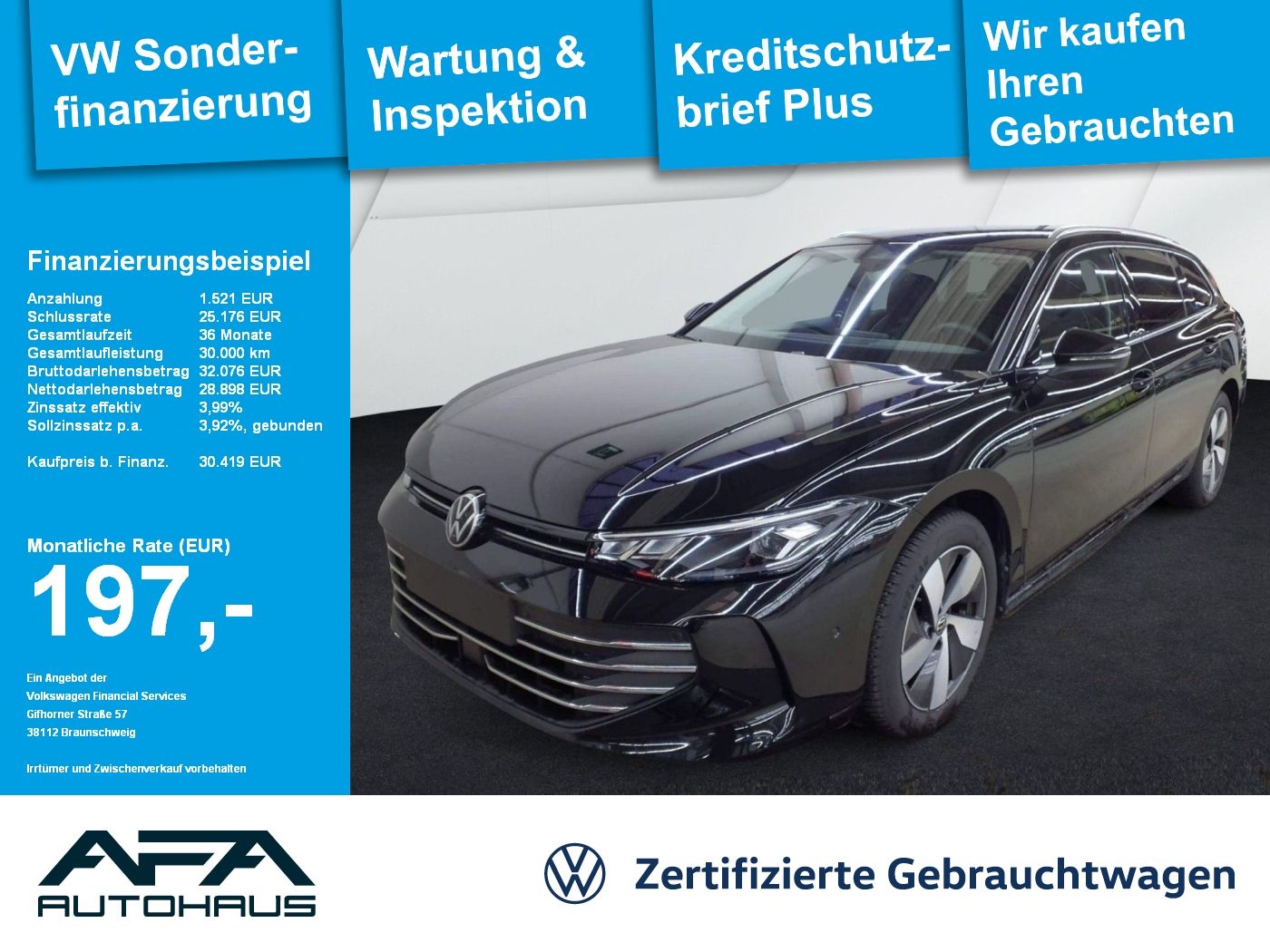 Volkswagen Passat Var. 1.5 eTSI Business DSG AHK*NAV*RFK*AC