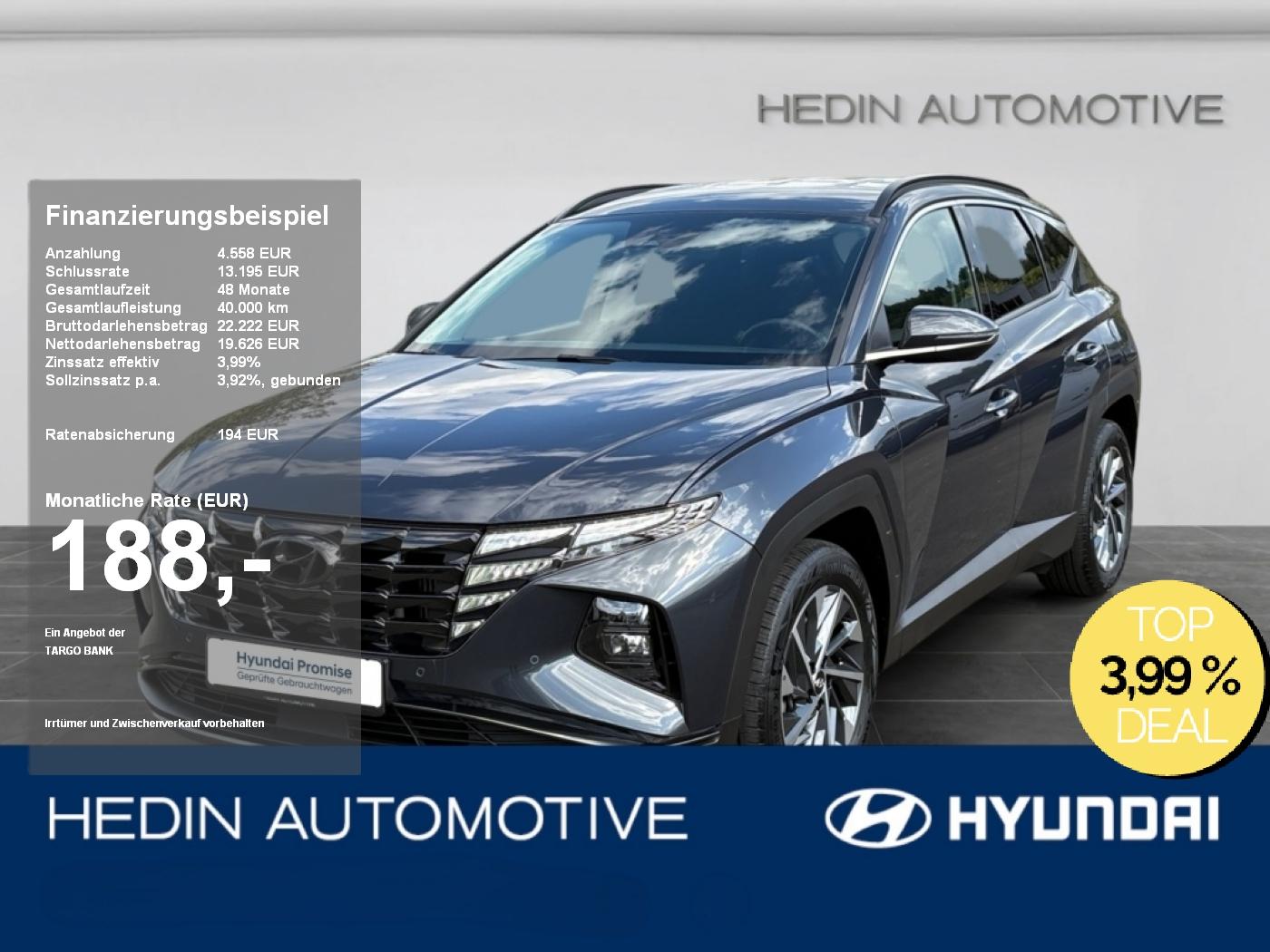 Hyundai Tucson 1.6 T-GDI DCT Trend NIGHT|SHZ|TEMP|DISTR