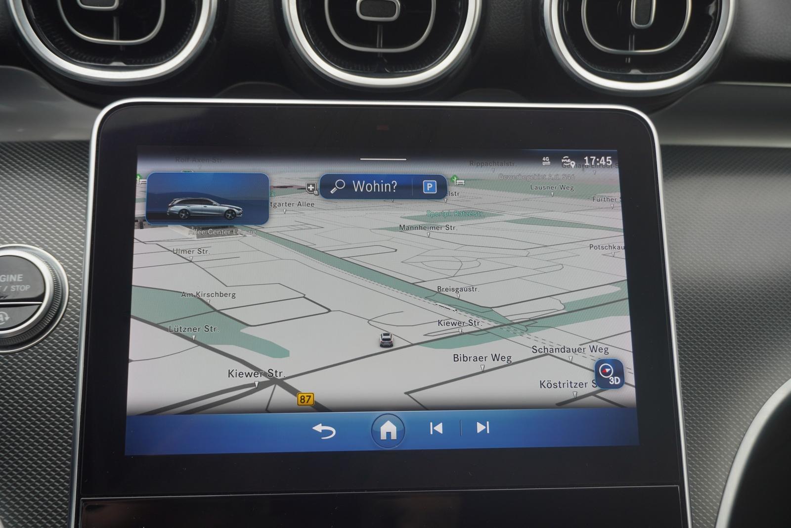 Mercedes-Benz C-Class C200 d T Avantgarde 9G-Tronic LED Navi Teilleder, миниатюра 18