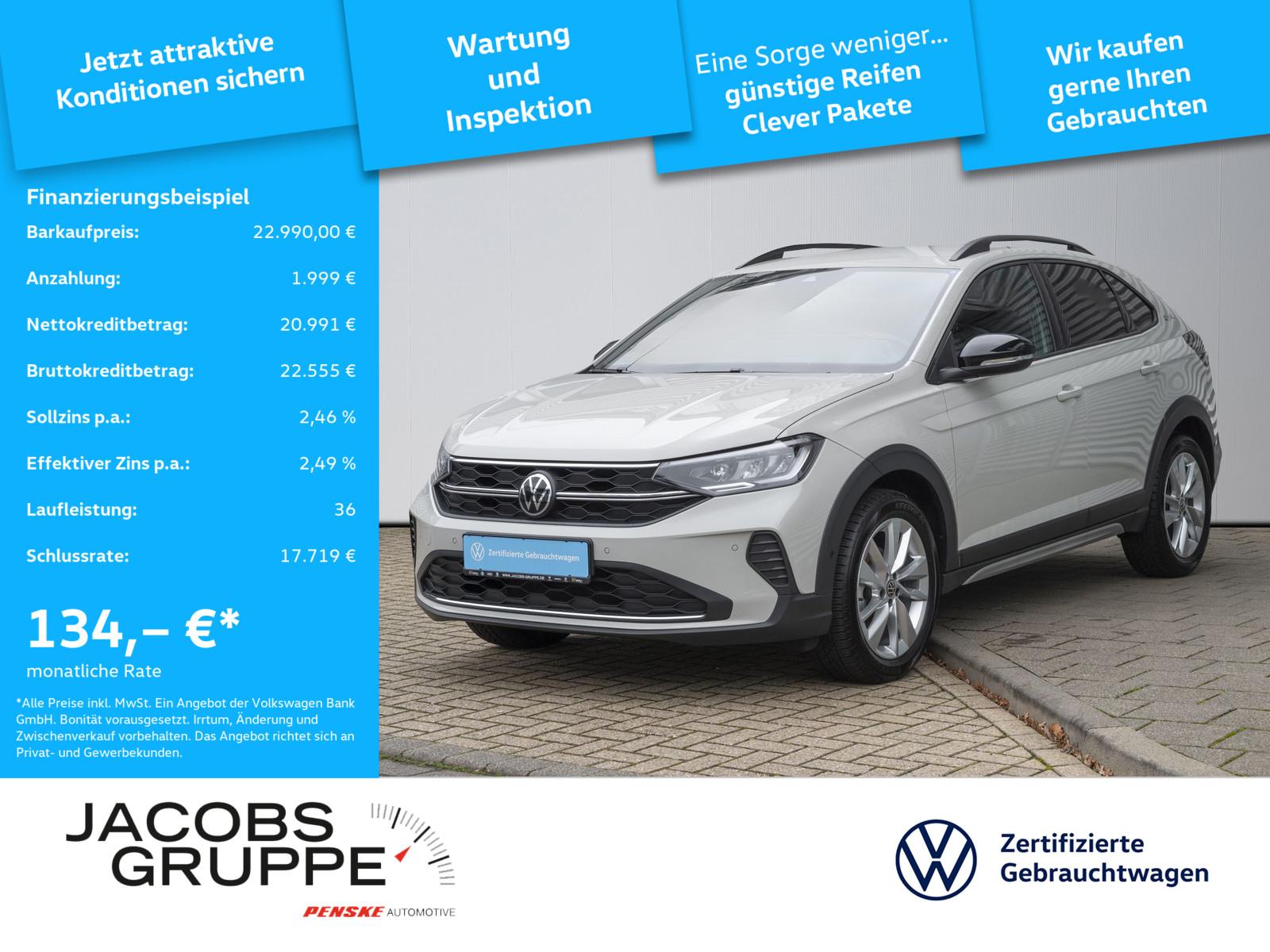 Volkswagen Taigo Goal 1.0 TSI DSG LED|Navi|Digi.Cockpit|App