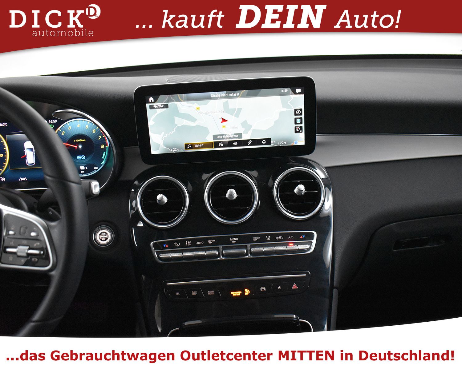 MERCEDES-BENZ GLC300e 4M AMG Line 19"+STANDHZ+KAMER+AHK+MATRIX - Image 14