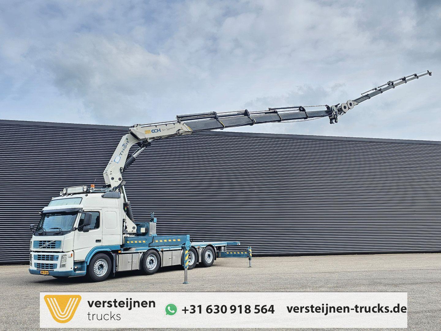 Volvo FM 480 8x2 HMF THOR CRANE - KRAN + JIB