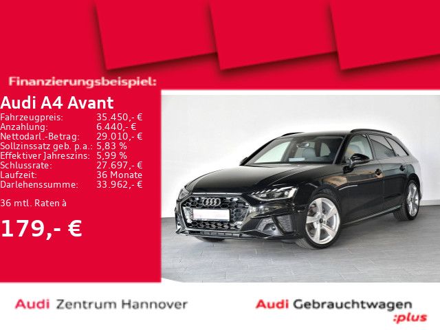 Audi A4 Avant S line 35 TFSI AHK LED ACC virtual