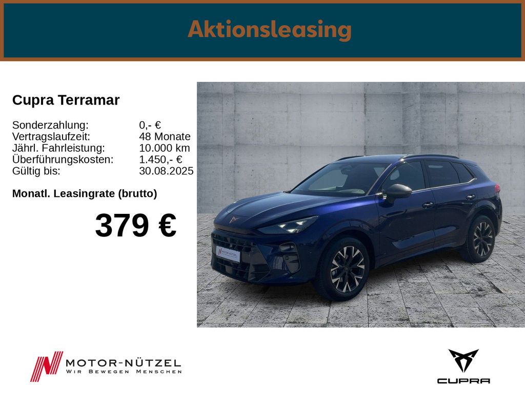 Cupra Terramar 150PS DSG/ NAVI/ RFK/ el. Heckkl./ PDC