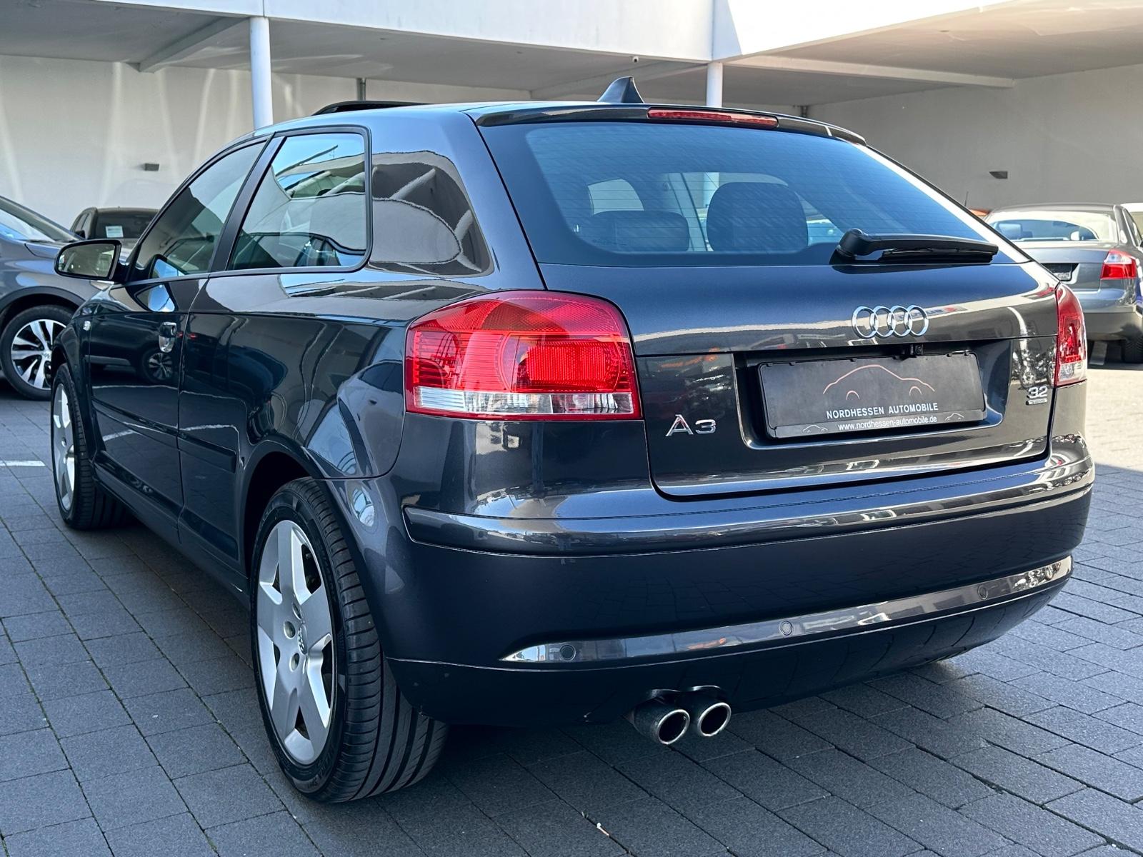 Audi A3 3.2 V6 250 ch DSG quattro / Toit ouvrant / Cuir / Chauffage auxiliaire / Caméra de recul