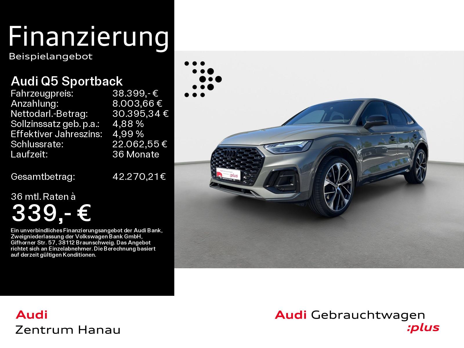 Audi Q5 Sportback 40 TFSI QUATTRO S LINE *AHK*KAMERA*