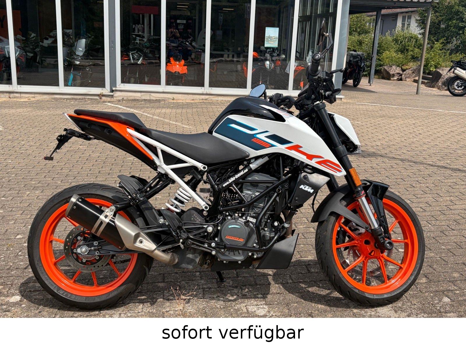 KTM 125 Duke inkl. Zubehör