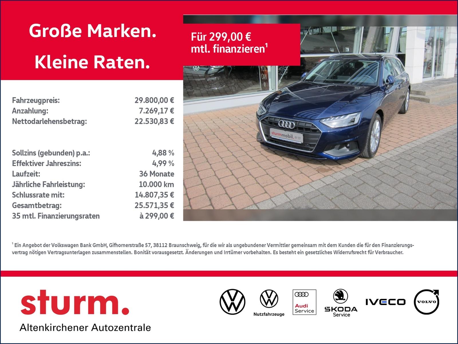 Audi A4 Avant 35 TFSI S-tronic *LED, AHK, Kamera*