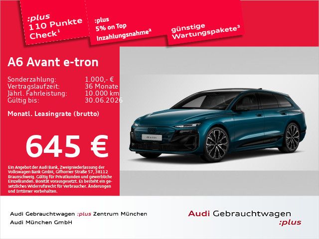 Audi A6 Avant e-tron qu. S line EditionOne Pano/Luftf