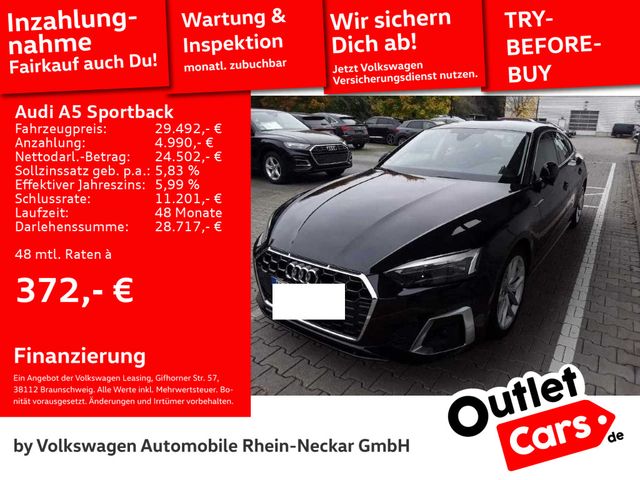 Audi A5 Sportback 40 TDI S-line s-tronic Business LED