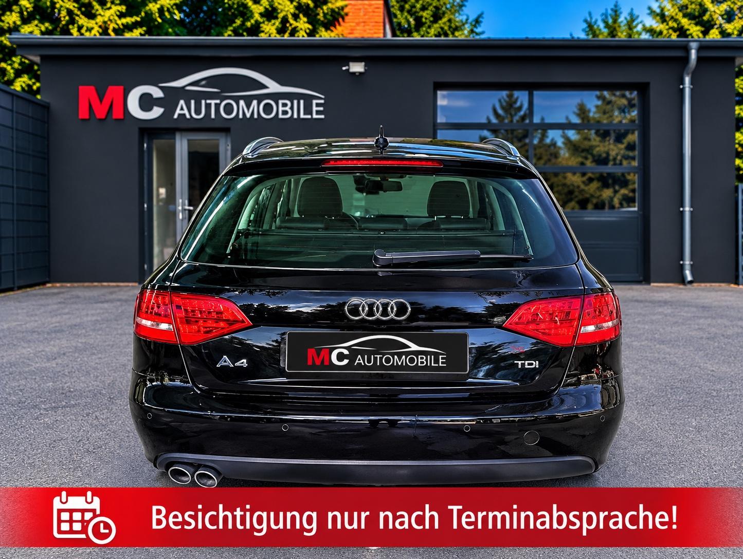 Audi A4 2011 — rear view
