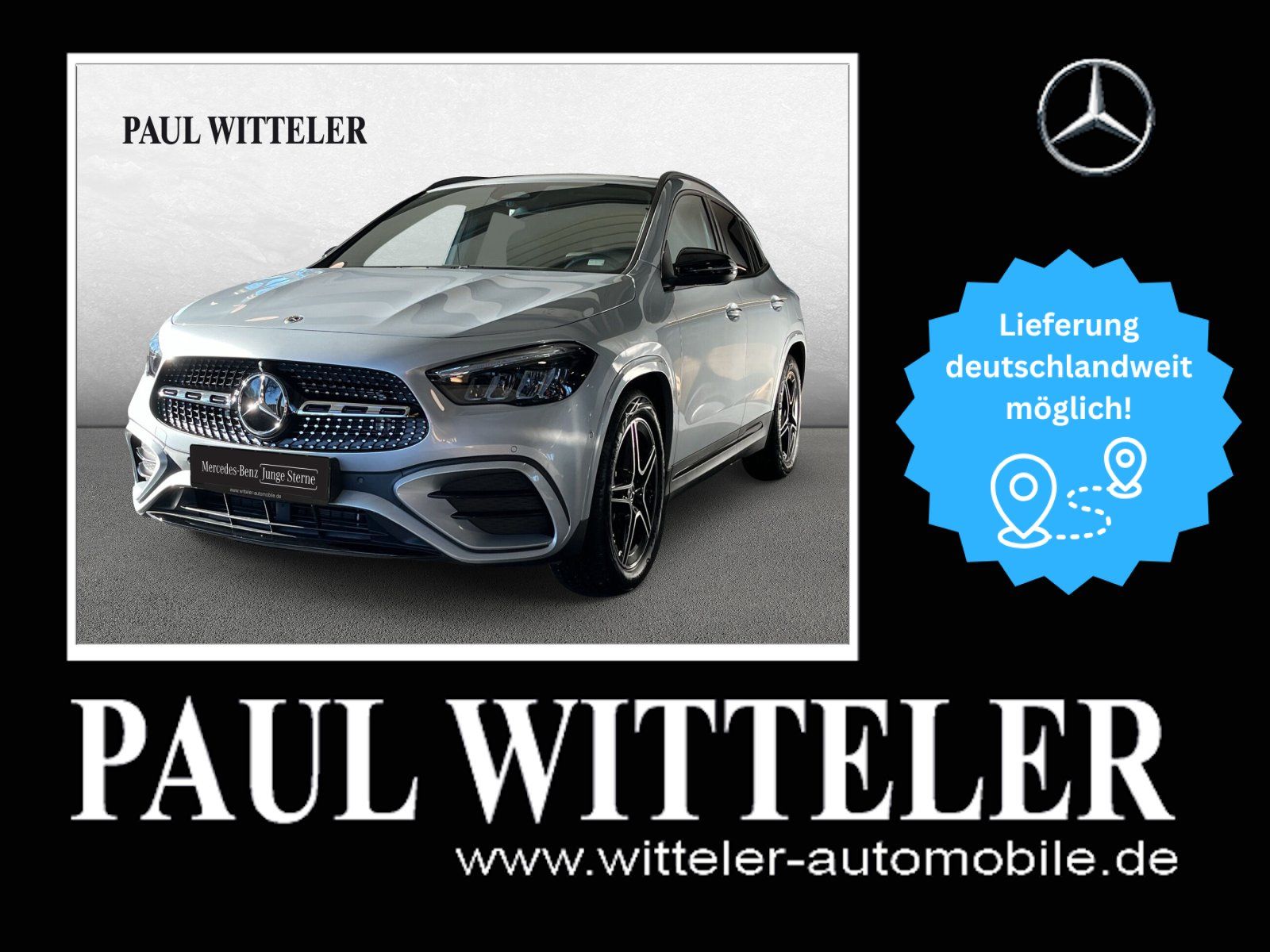 Mercedes-Benz GLA 200 AMG Line LED/AHK/RFK/LHZG/KEYLESS/Night