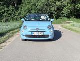 Fiat 500C 1.2 8V Cabrio in Babyblau  - blaue Fiat 500C