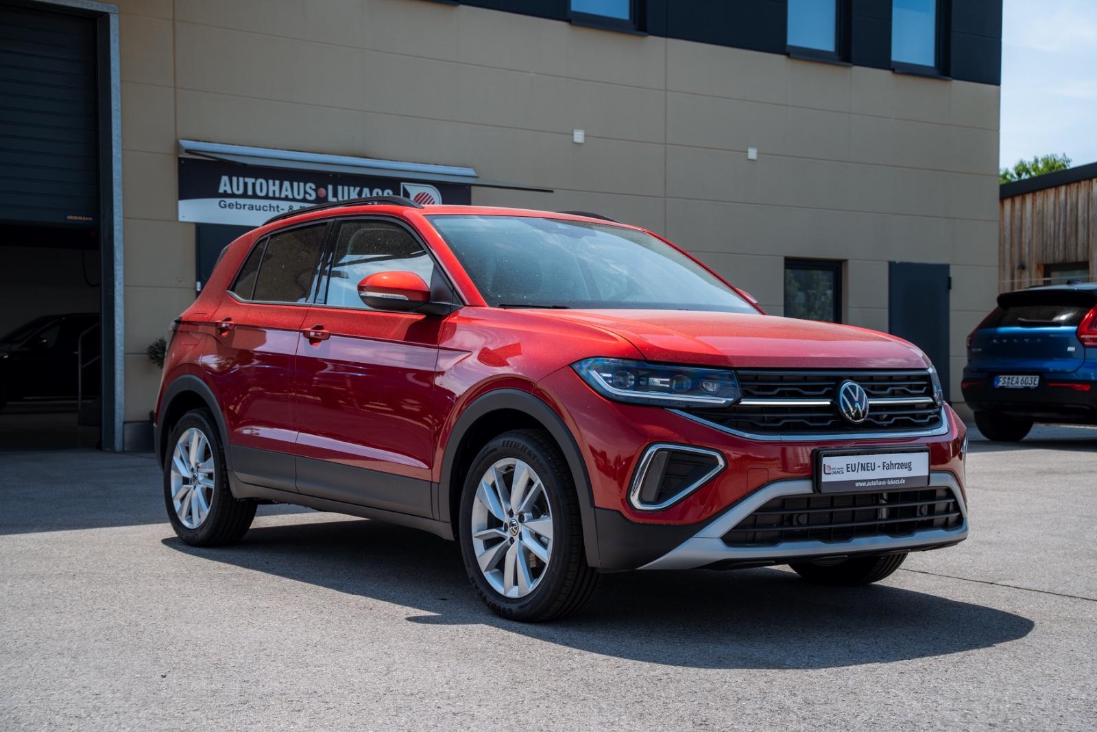 Volkswagen T-Cross 1.0 TSI 85 kW Life Matrix-LED AHK, миниатюра 3