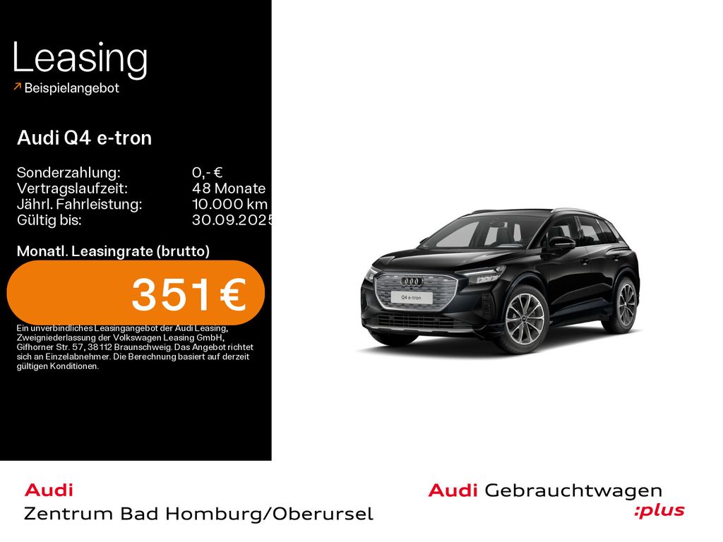 Audi Q4 e-tron 45*AHK*Audi connect*Navi*Einparkhilfe*