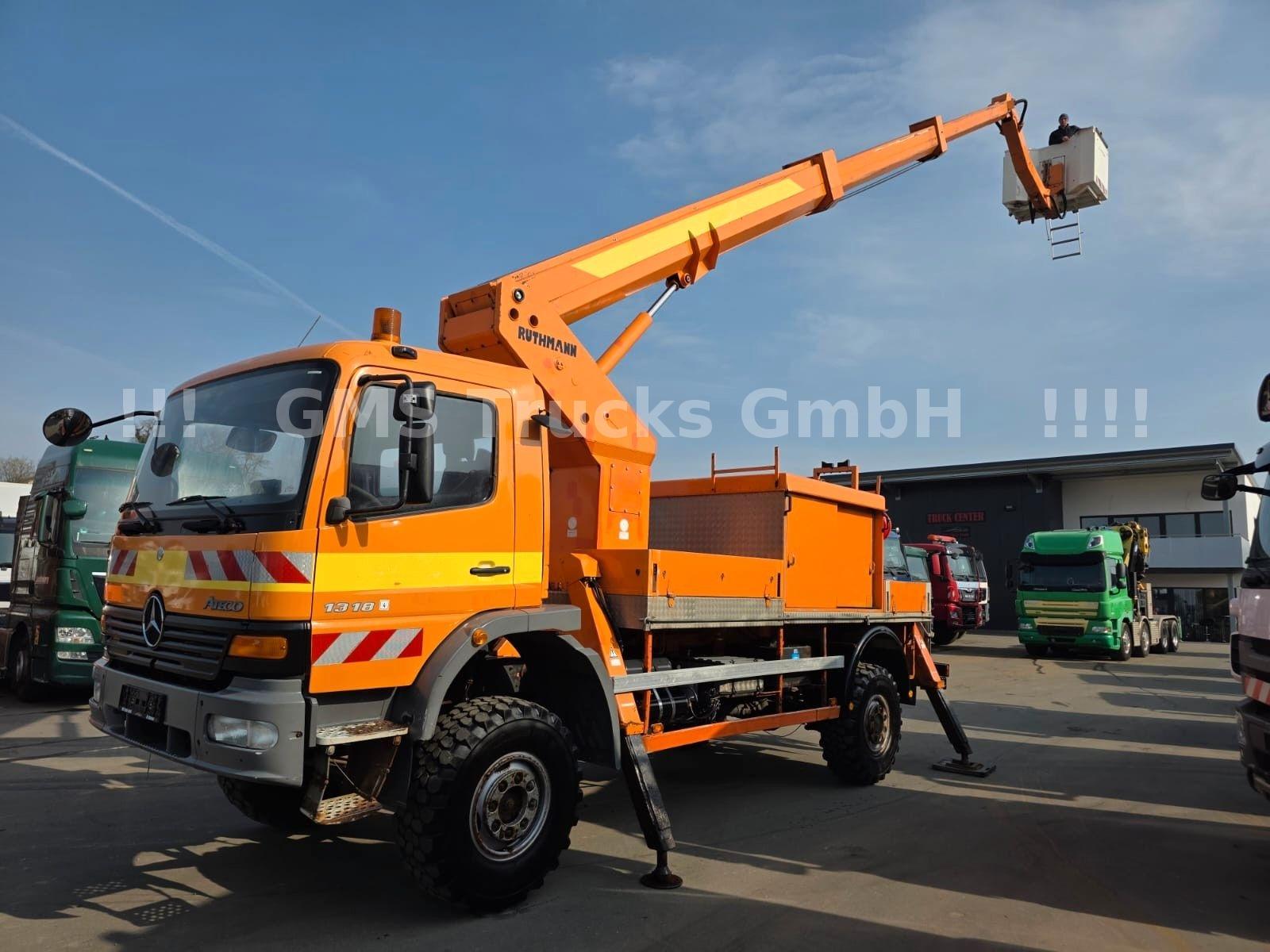 Mercedes-Benz Atego 1318 /4X4 ALLRAD/Isolatin/23m working lift