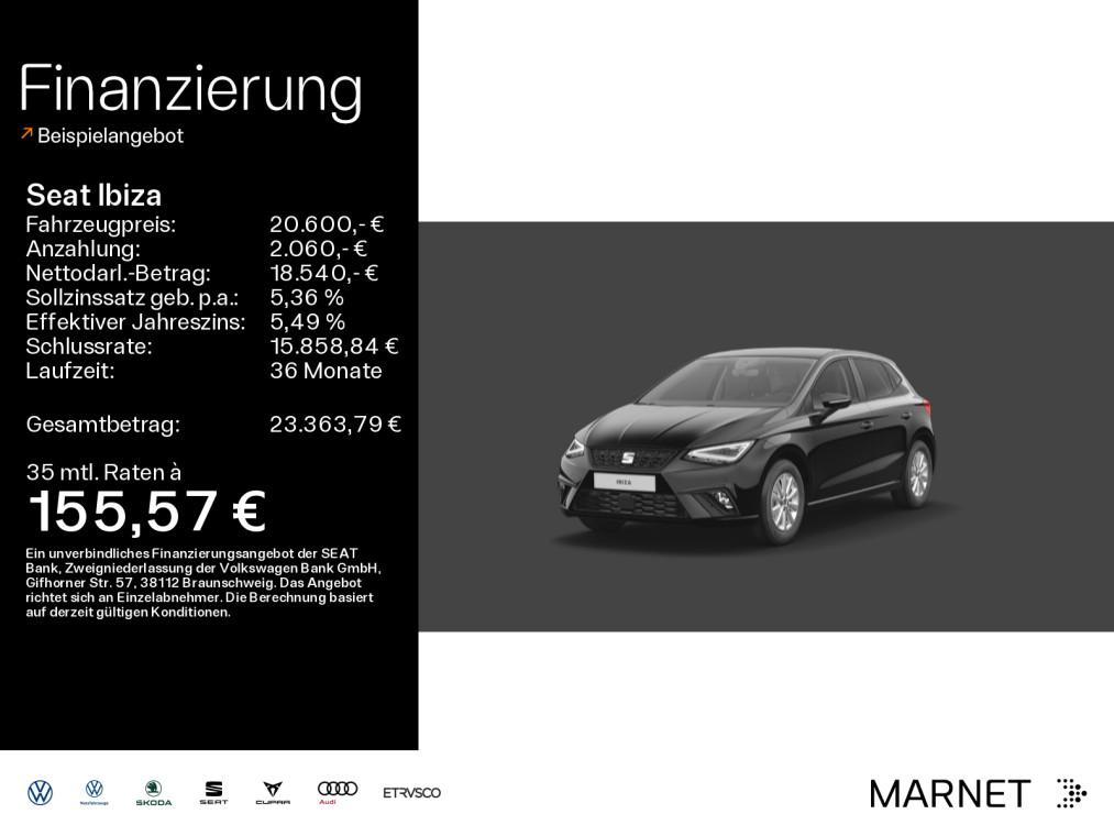 Seat Ibiza Style 1.0 TSI 95PS *LED*Virtual*Kessy*SH*R