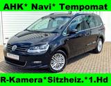 Volkswagen Sharan  TSI Cup*AHK*Navi*Sitzheizung*Tempomat - : Schwarz, Van