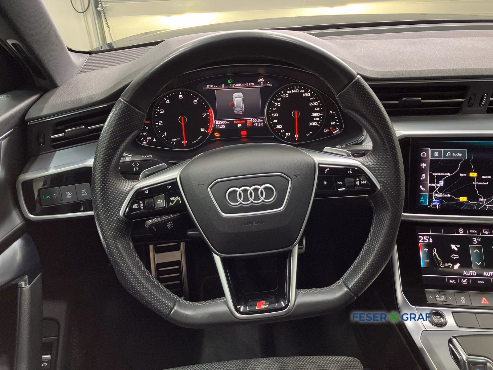 Audi A6 Avant 45 TFSi Sport S-line LED Navi Pano B&O, миниатюра 9