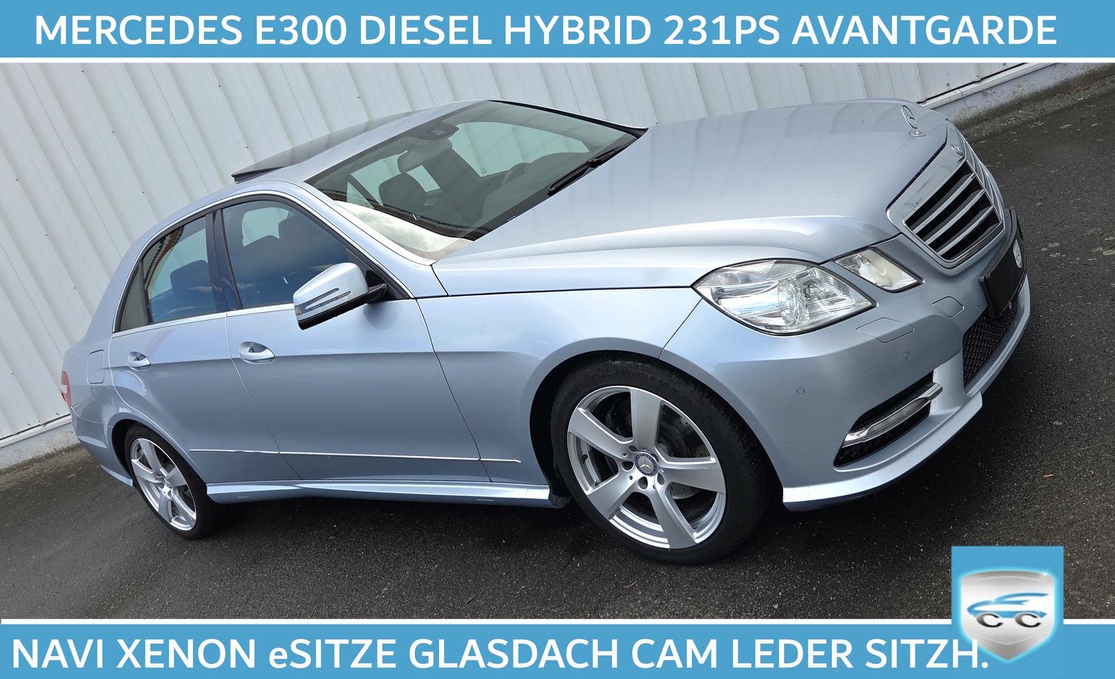Mercedes-Benz E 300 CDI Hybrid AVANTGARDE GLASADCH eSITZE AMG