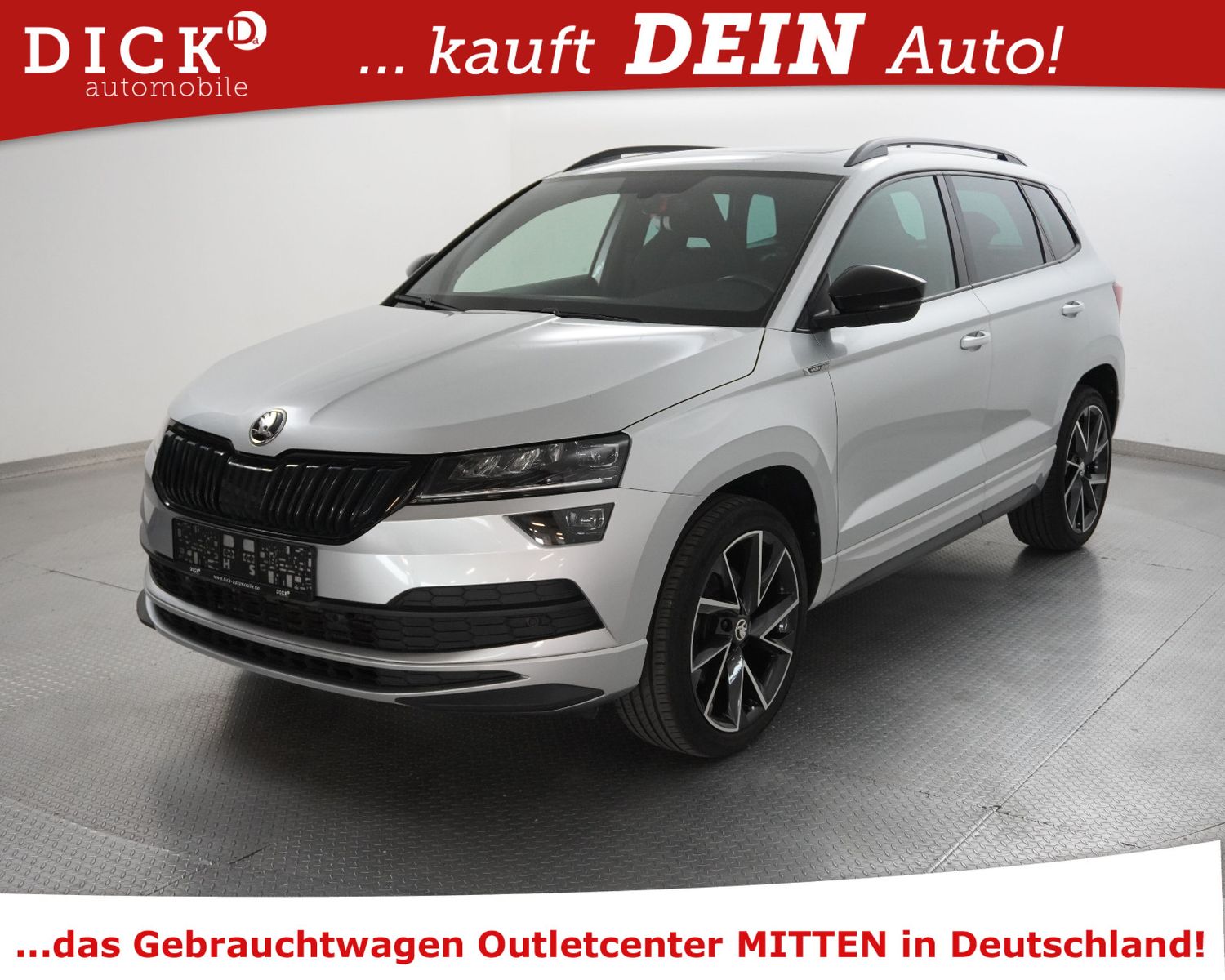Fahrzeugabbildung SKODA Karoq 2.0d DSG Sportline 4x4 PANO+LED+AHK+SHZ+19