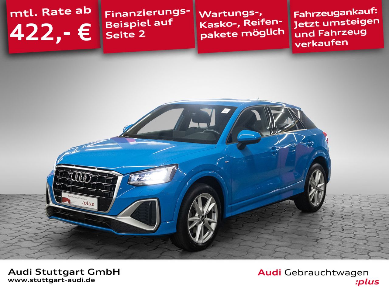 Audi Q2 35 TDI S line S tronic Keyless LED Navi+