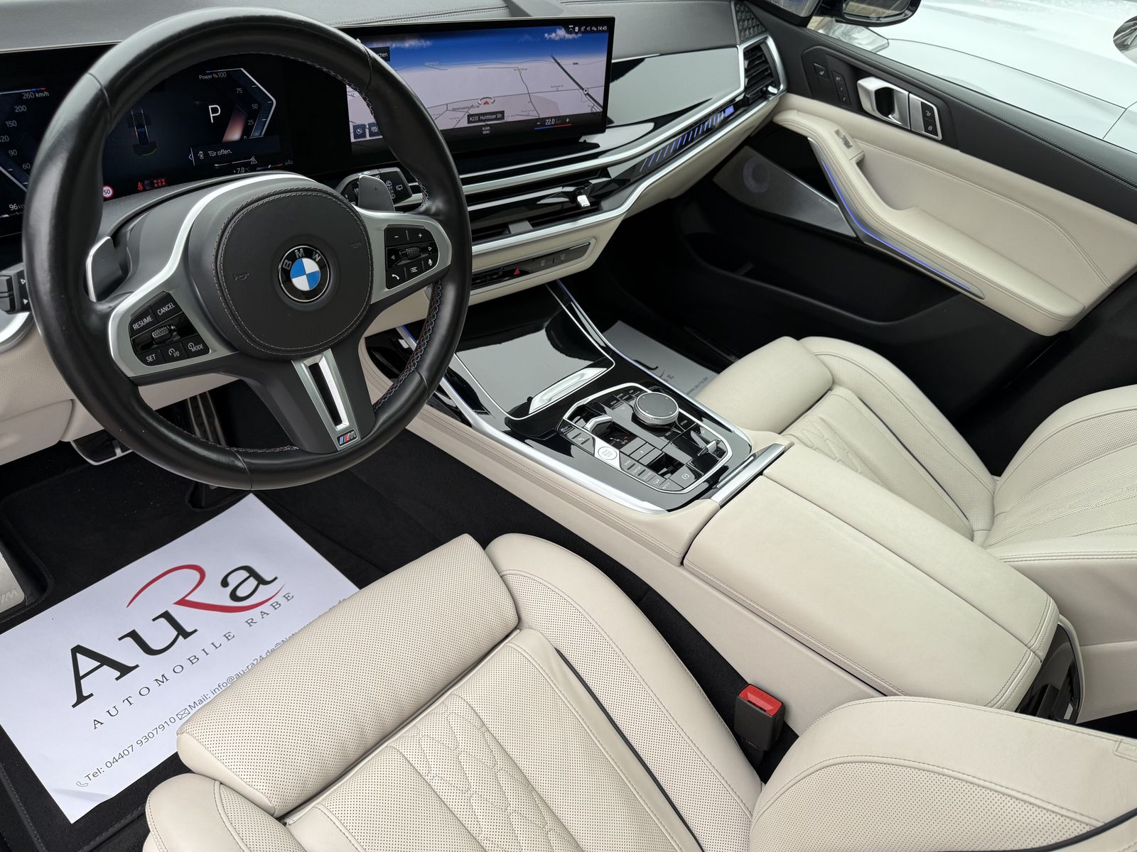 Fahrzeugabbildung BMW X7 M60i 6-Sitzer NAV+LASER+PANO+B&W+360°+ACC+1HD