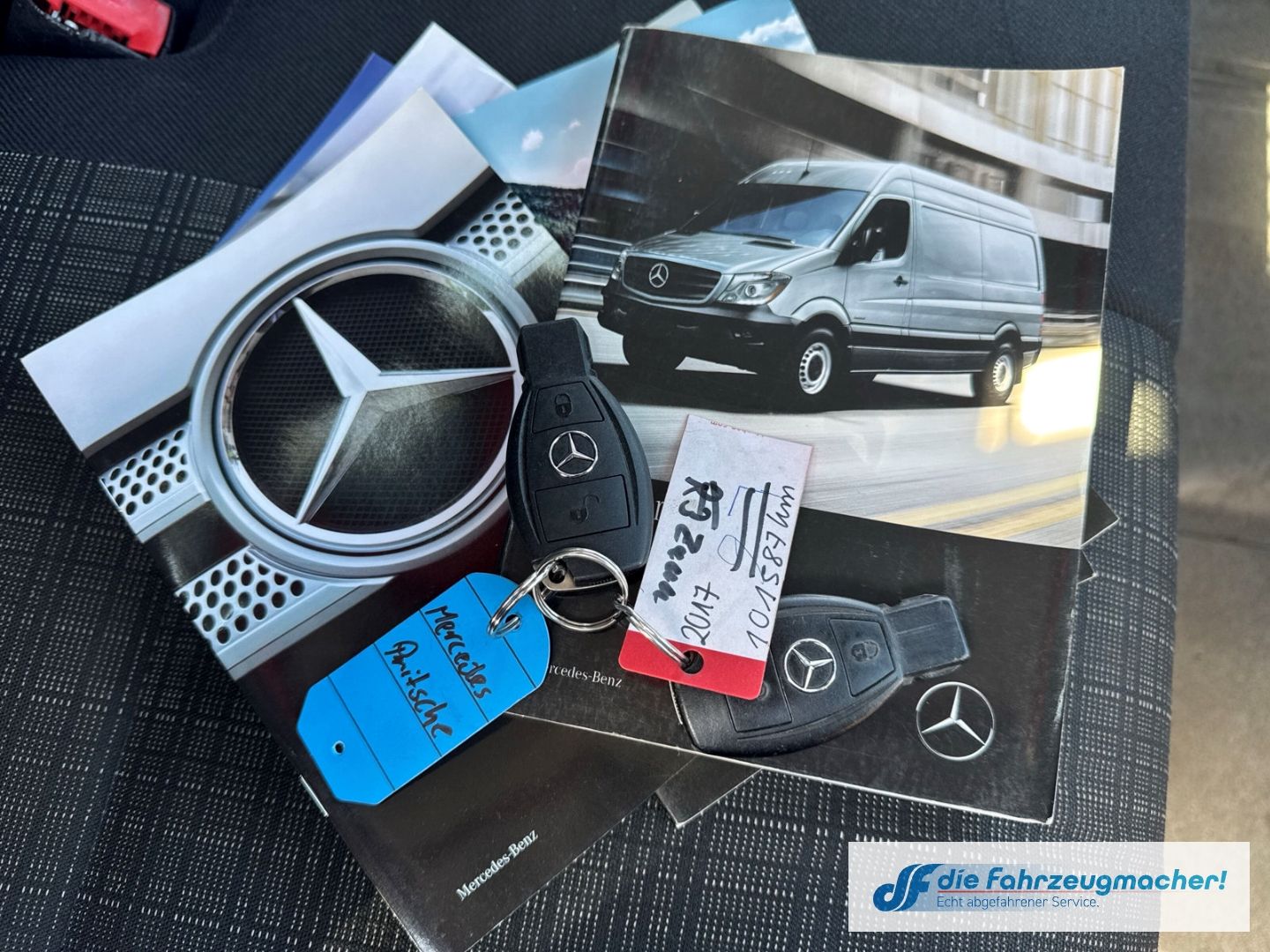 Fahrzeugabbildung Mercedes-Benz Sprinter II Pritsche 314 CDI  Klima el.SP Spieg.