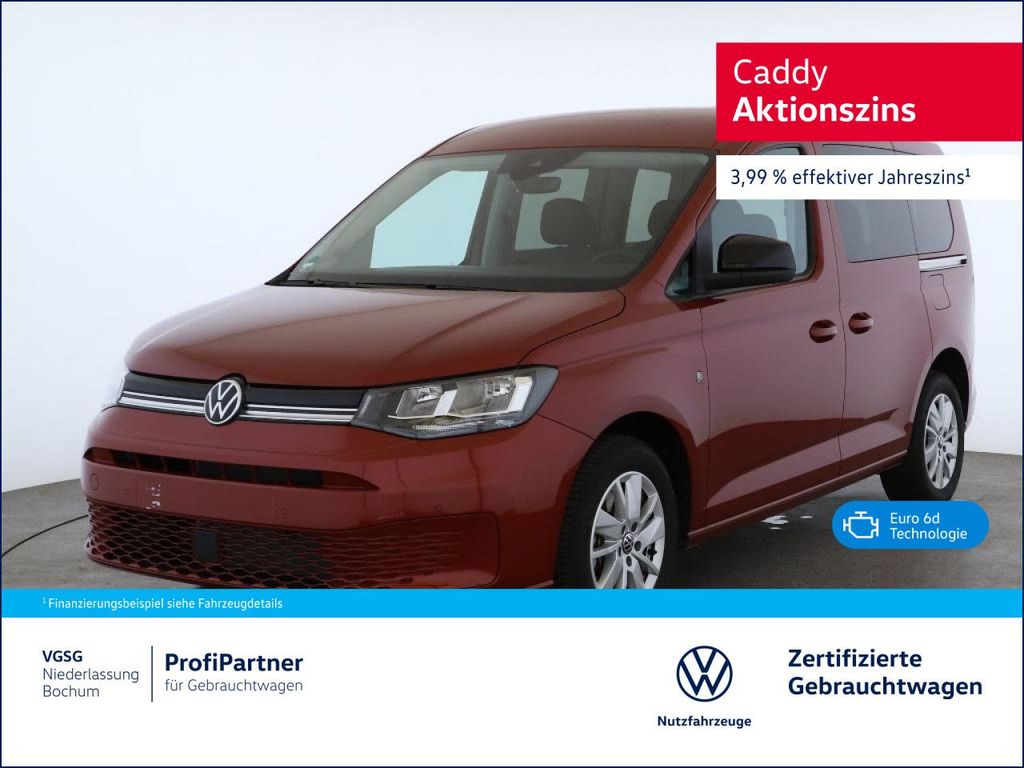 Volkswagen Caddy Life DSG ACC Stdhzng RFK Flügel NAVI