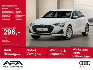 Audi Leasingangebot: Audi A3 Sportback TFSI KlimaA*virt.CP*Tempomat