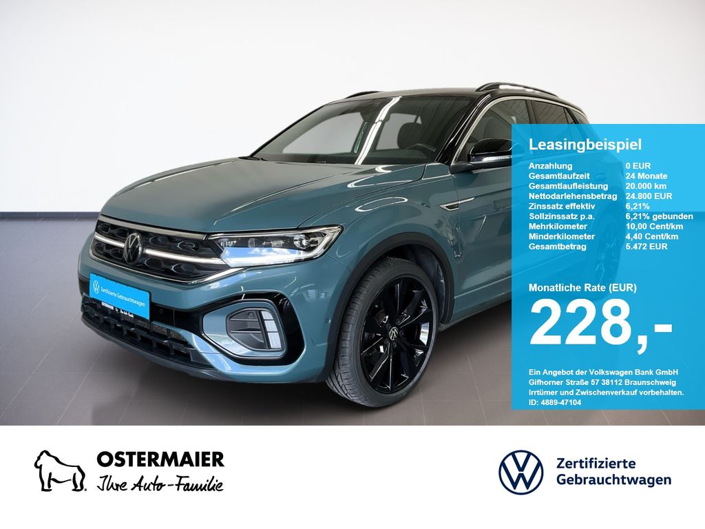 T-Roc R-LINE 2.0TDI 150PS DSG NP.55T STDHZG.AHK.