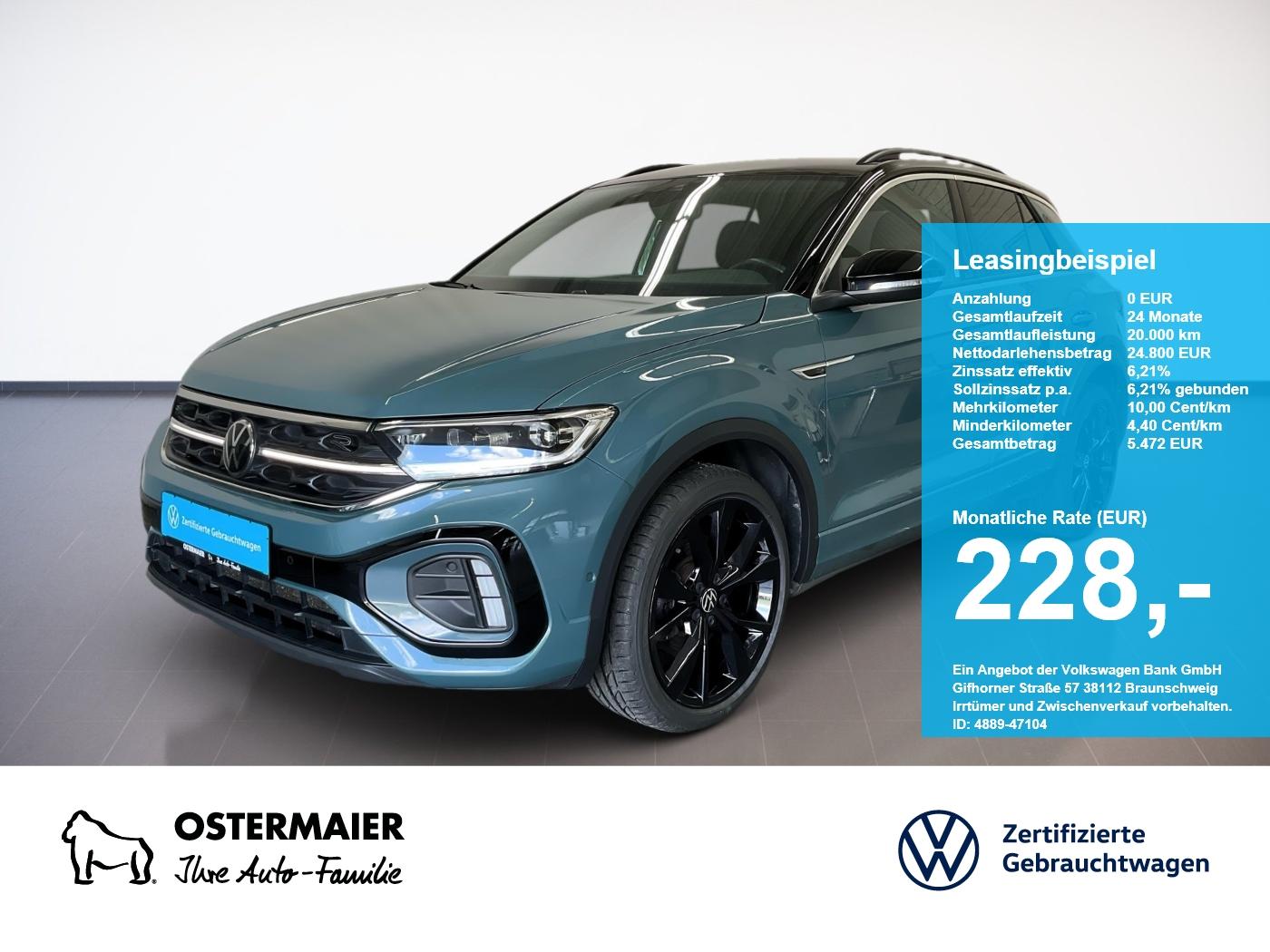 Volkswagen T-Roc R-LINE 2.0TDI 150PS DSG NP.55T STDHZG.AHK.