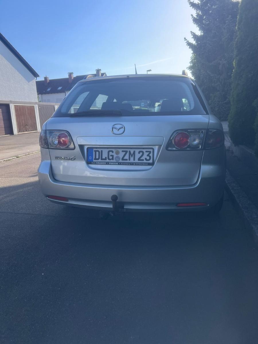 Mazda 6 2006 — rear view