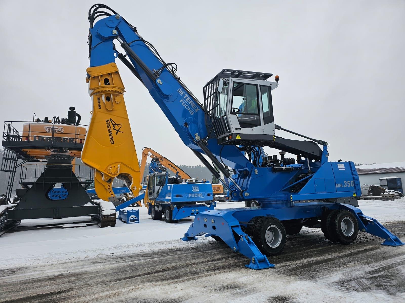 Fuchs MHL 350 FQC/ Zato Cayman 40R/ Genesis GXP400R