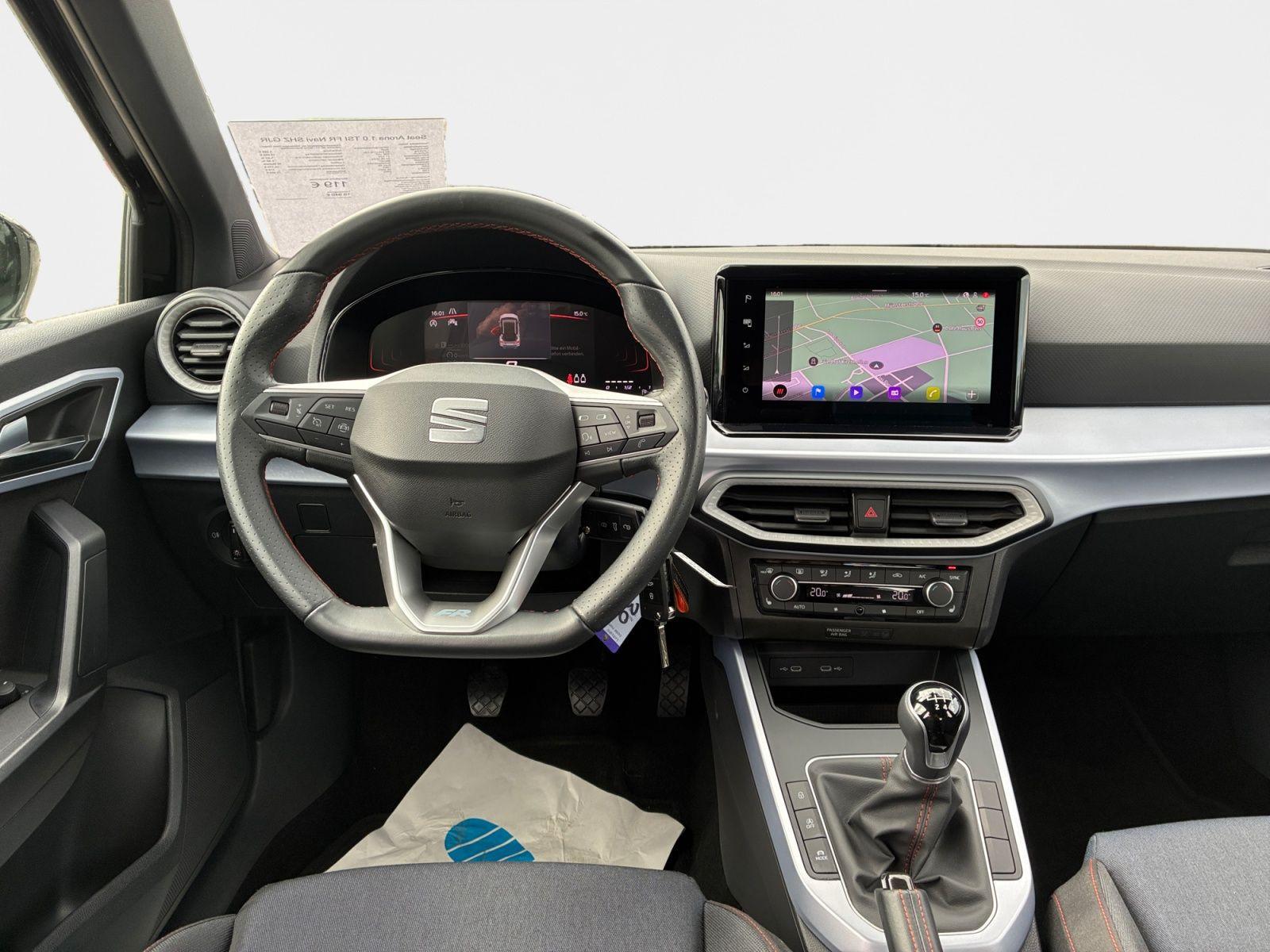 Seat Arona 1.0 TSI FR Navi SHZ GJR
