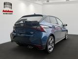 Hyundai i20 N-LINE NAVI+PARKASSISTANT+ABSTANDSTEMP+SITZH - mit Benzin-Antrieb: Blau, Scheckheftgepflegt, mit Klimaanlage