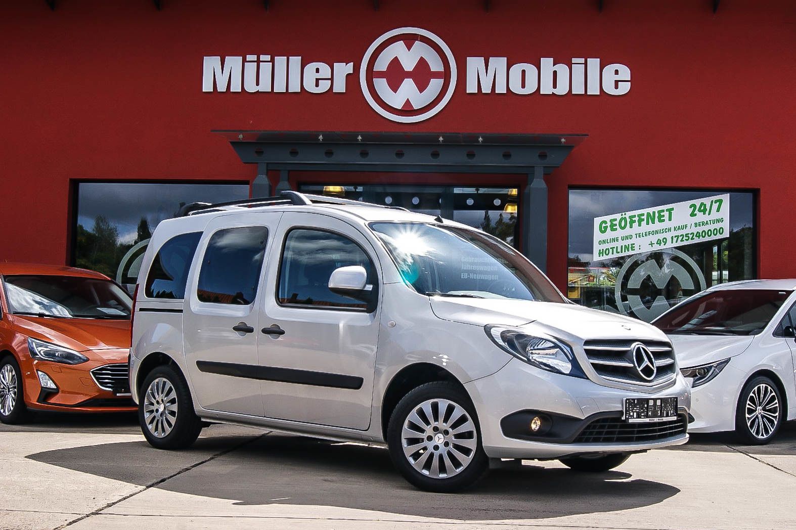 Fahrzeugabbildung Mercedes-Benz Citan 111 CDI TOURER NAVI KAMERA 31.300 km 1HAND