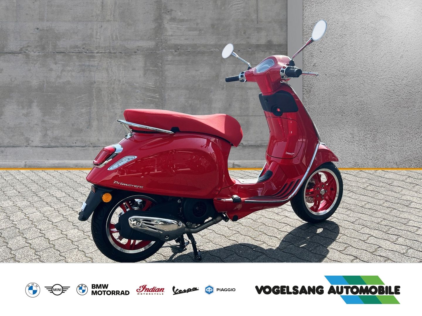 Fahrzeugabbildung Vespa Primavera 50 Product RED, Sondermodell, I-Get, V