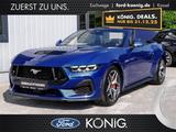 Ford Mustang GT V8 Cabrio Bremssättel rot lackiert - mit Benzin-Antrieb: Blau, Vollleder, mit Apple Carplay, Cabrio