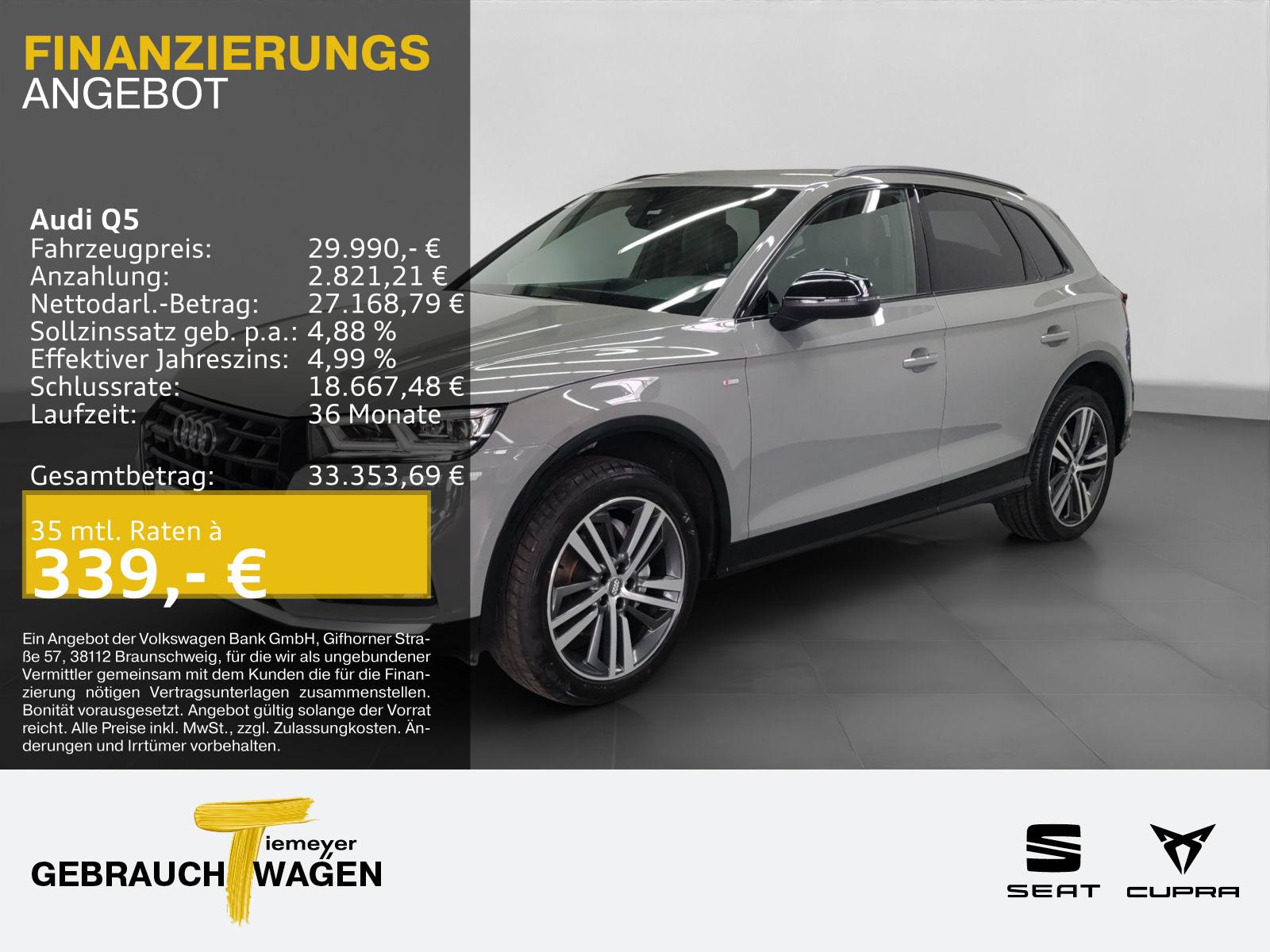 Audi Q5 40 TDI Q 3x S LINE PDC VIRTUAL+ NAVI+ LM20