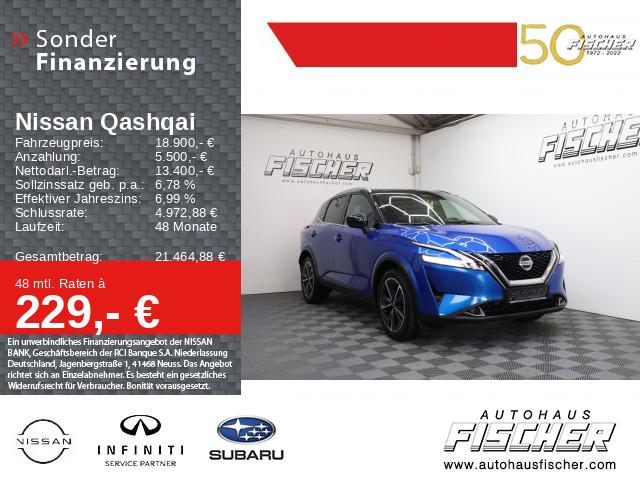 Nissan Qashqai 1.3 Tekna AHK Allwetterreifen LED Navi 3