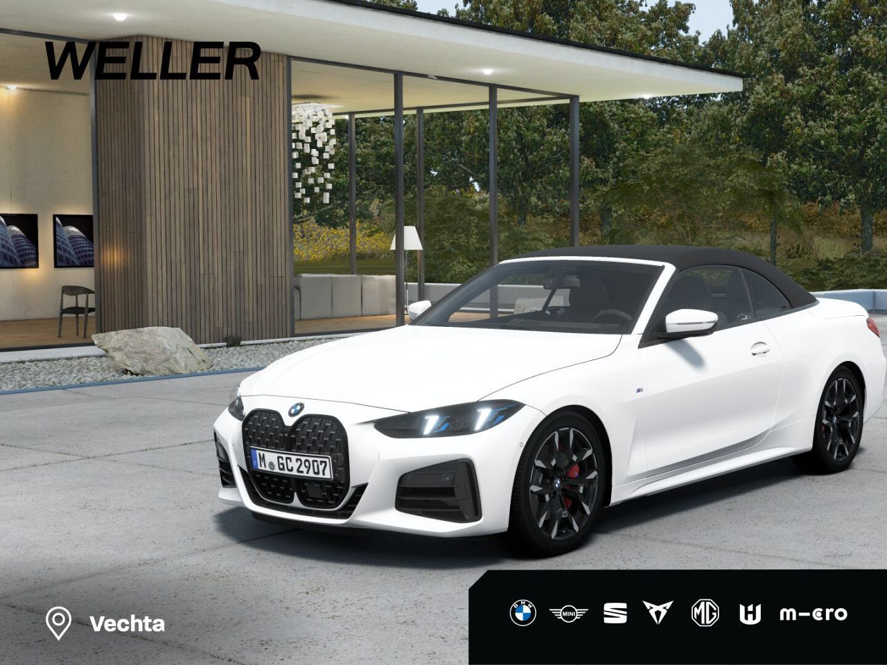 BMW 420i Cabrio M Sport Pro LiCoPro HUD Widescreen