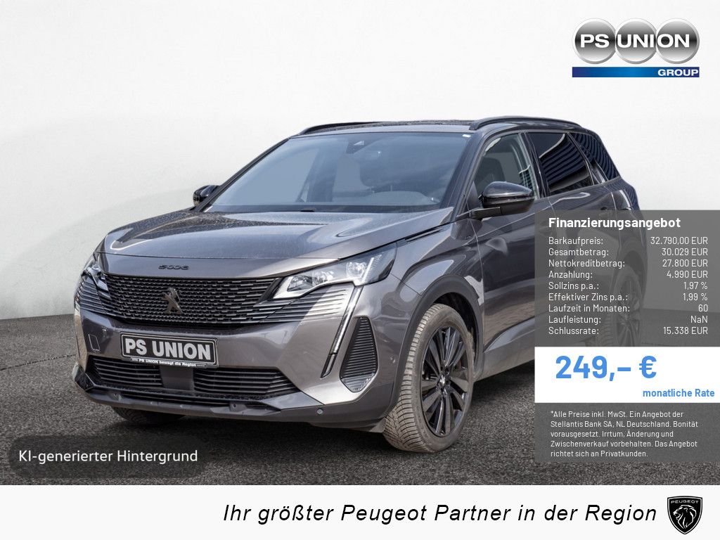 Peugeot 5008 1.2 Hybrid 136 GT SHZ KAMERA AHK ACC PANO