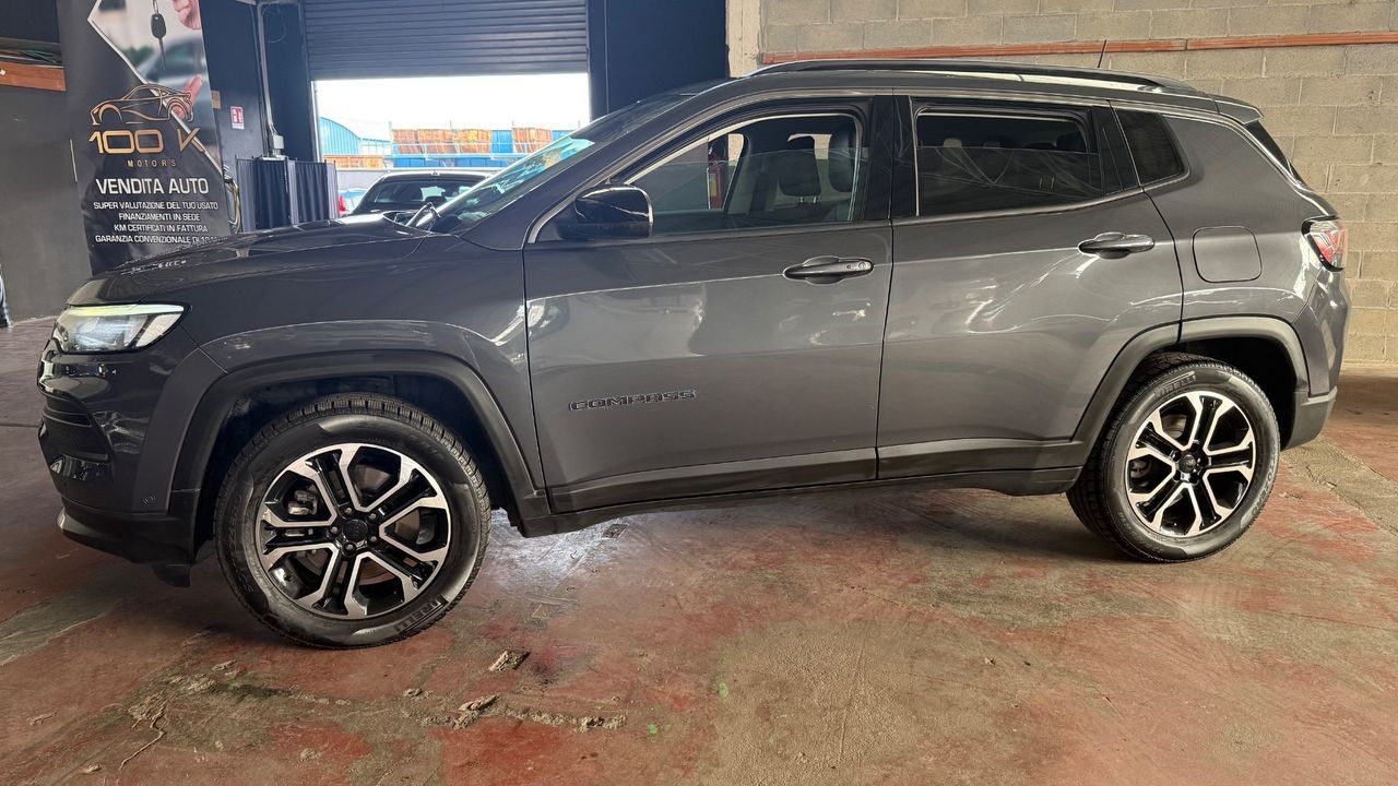 Jeep Compass 1.3 Turbo T4 190 CV PHEV AT6 4xe Bu imagem 2