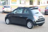 Fiat 500 Sport **Aus 1.Hand**Panoramadach**Klima** - Fiat 500: Schwarz, Sport