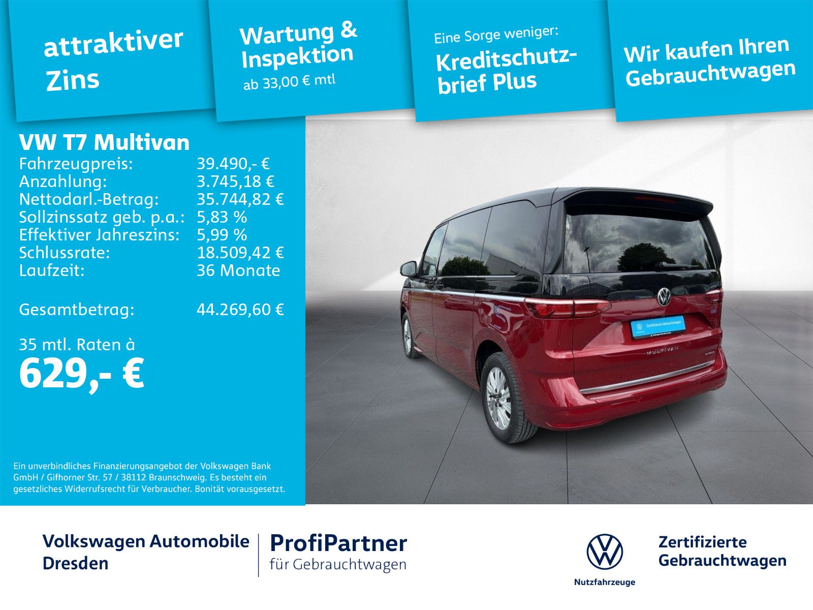 Volkswagen T7 Multivan Life HYB LED AHZV KAMERA SHZ foto 2