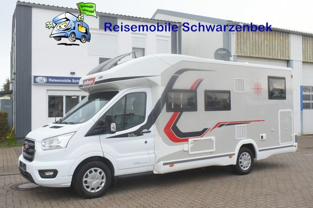 347GA GRAPHITE EINZEL&amp;HUBBETT AUTOMATIK SAT+TV